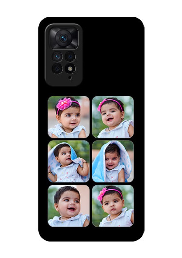 Redmi Note 11 Pro 5G Photo Printing on Glass Case - Multiple Pictures Design