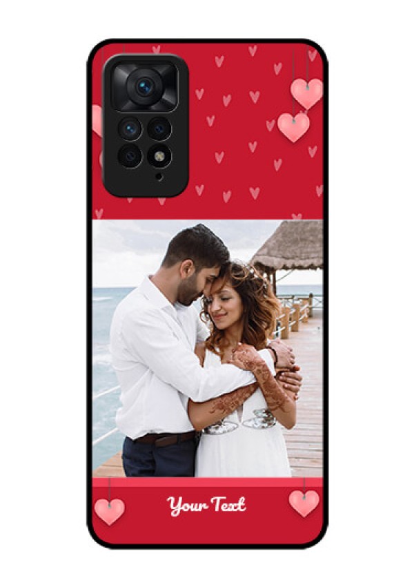 Redmi Note 11 Pro 5G Custom Glass Phone Case - Valentines Day Design