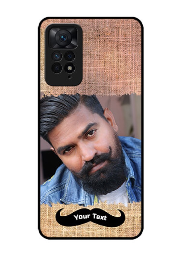 Redmi Note 11 Pro 5G Personalized Glass Phone Case - with Texture Design