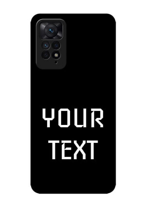 Redmi Note 11 Pro 5G Your Name on Glass Phone Case
