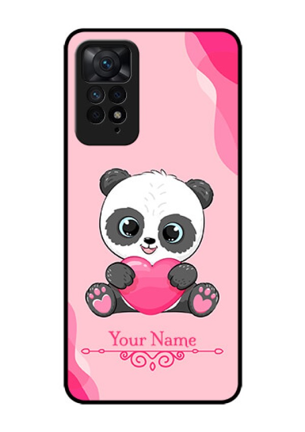 Xiaomi Redmi Note 11 Pro 5G Custom Glass Mobile Case - Cute Panda Design