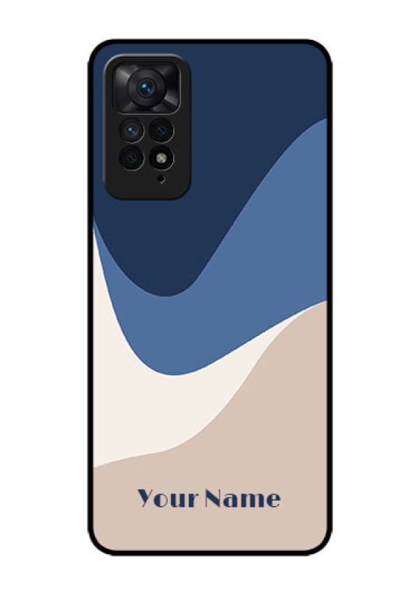 Xiaomi Redmi Note 11 Pro 5G Custom Glass Phone Case - Abstract Drip Art Design