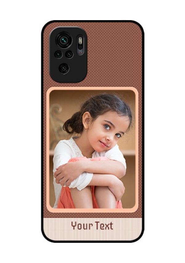 Redmi Note 11 Se Custom Glass Phone Case - Simple Pic Upload Design