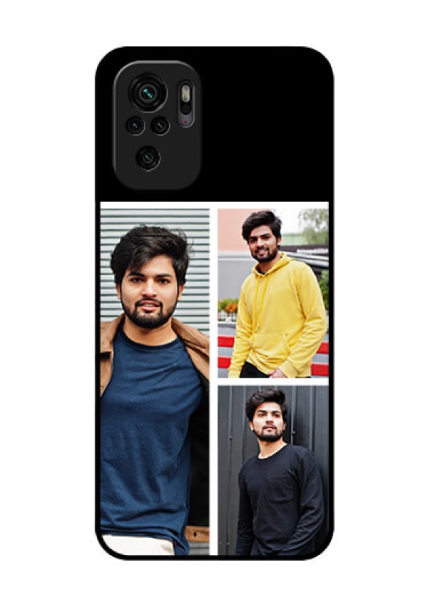 Redmi Note 11 Se Photo Printing on Glass Case - Upload Multiple Picture Design