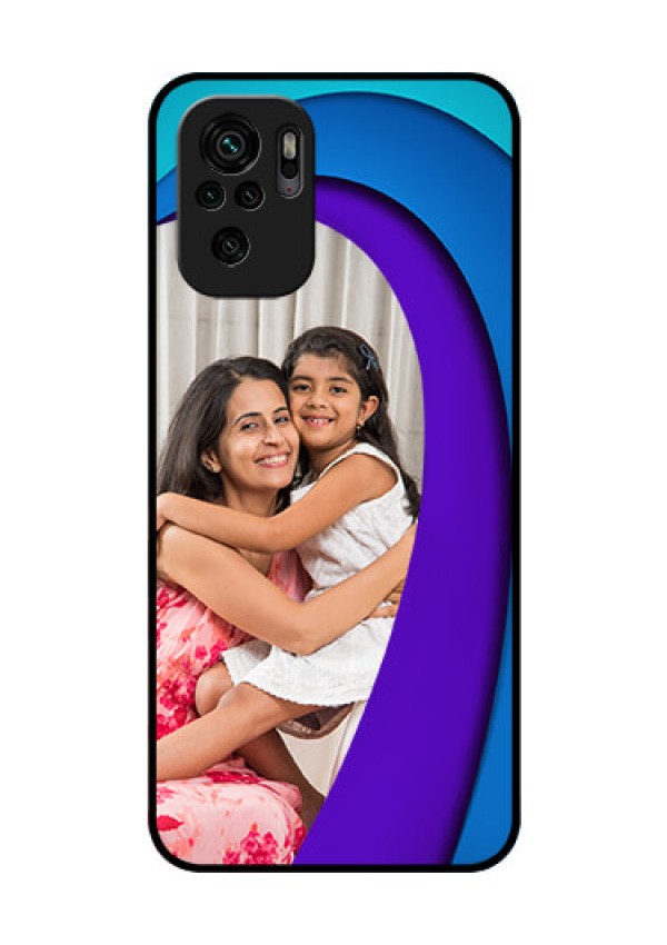 Redmi Note 11 Se Photo Printing on Glass Case - Simple Pattern Design