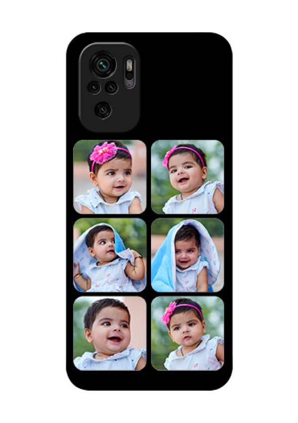 Redmi Note 11 Se Photo Printing on Glass Case - Multiple Pictures Design