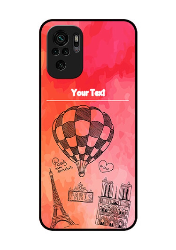 Redmi Note 11 Se Custom Glass Phone Case - Paris Theme Design