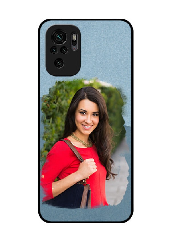 Redmi Note 11 Se Custom Glass Mobile Case - Grunge Line Art Design