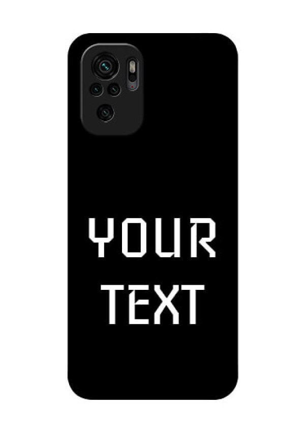 Redmi Note 11 Se Your Name on Glass Phone Case