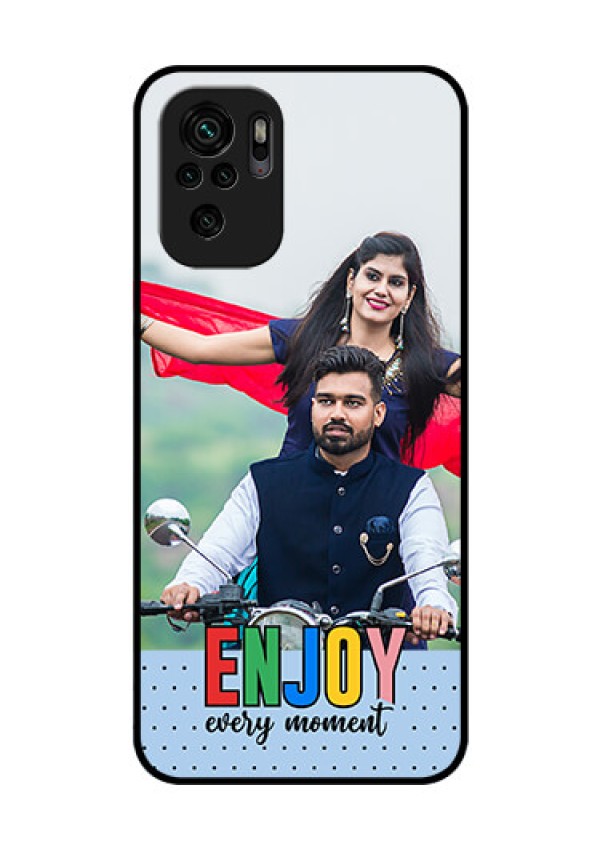 Xiaomi Redmi Note 11 Se Photo Printing on Glass Case - Enjoy Every Moment Design