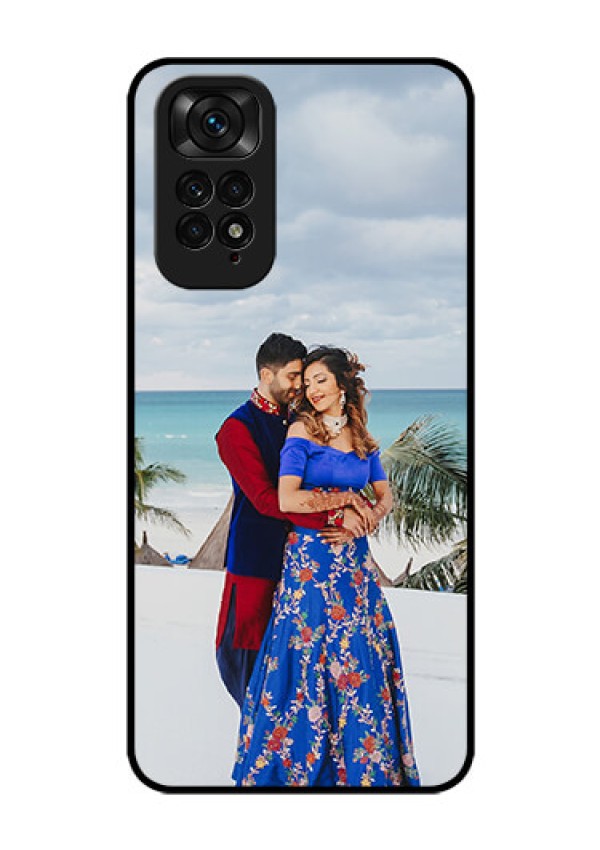 Redmi Note 11 Photo Printing on Glass Case - Upload Full Picture Design