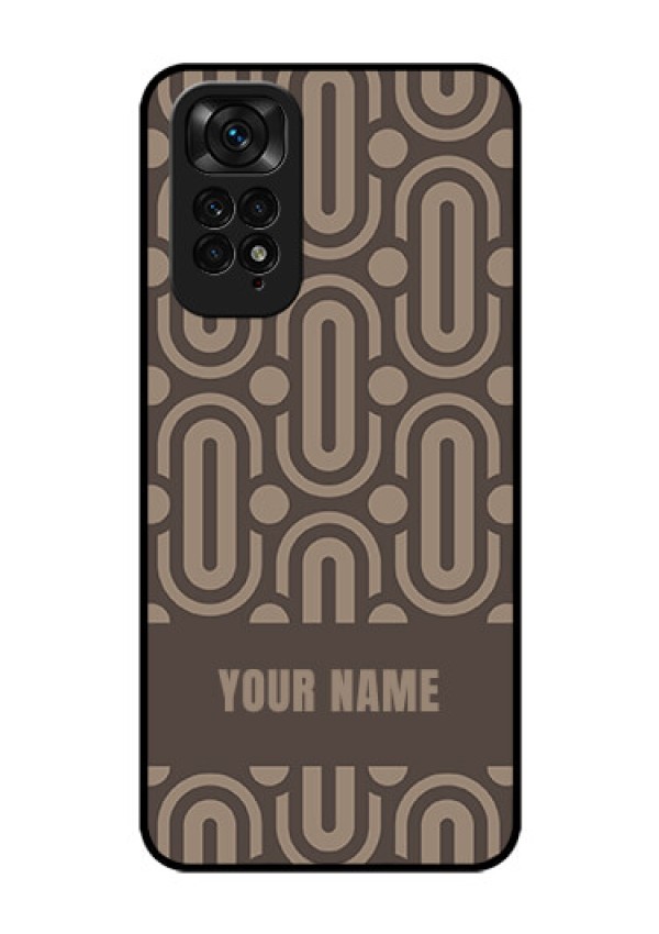Xiaomi Redmi Note 11 Custom Glass Phone Case - Captivating Zero Pattern Design
