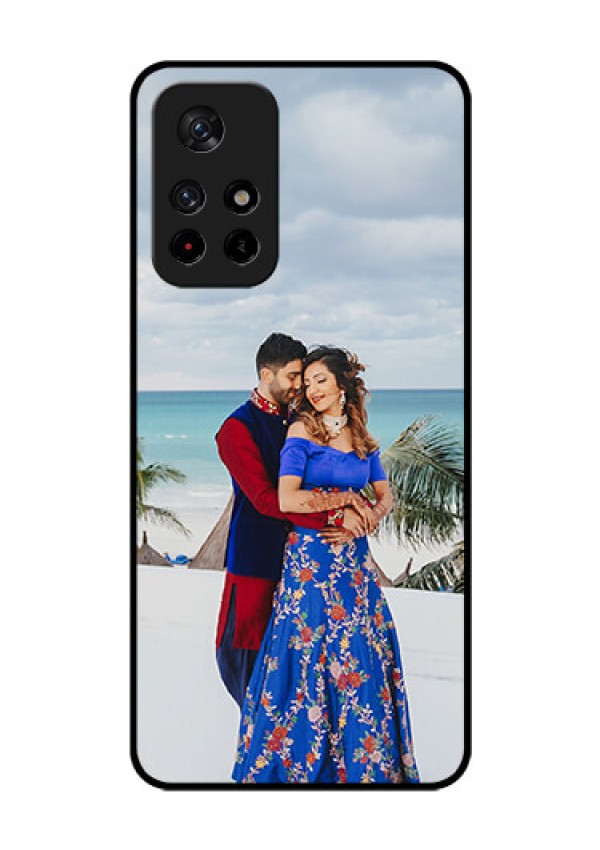 Redmi Note 11T 5g Photo Printing on Glass Case - Upload Full Picture Design