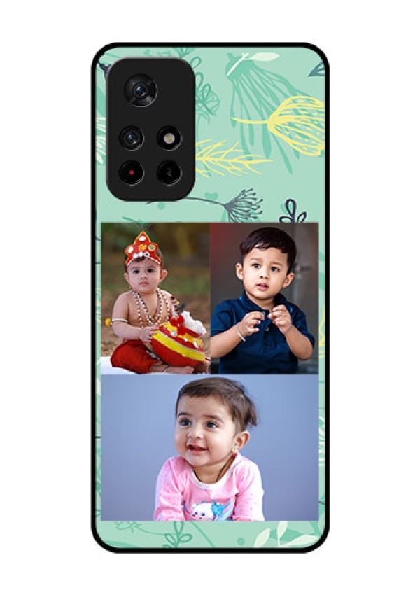 Redmi Note 11T 5g Photo Printing on Glass Case - Forever Family Design