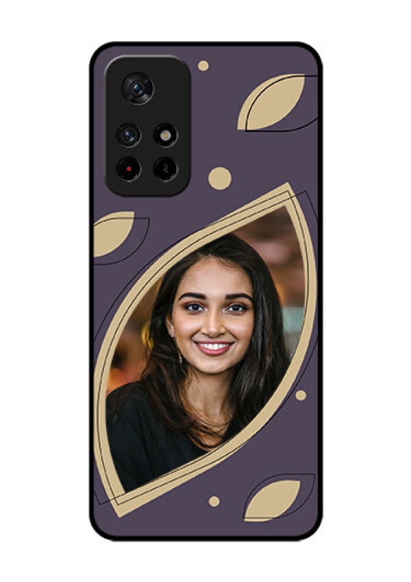 Xiaomi Redmi Note 11T 5G Custom Glass Mobile Case - Falling Leaf Design