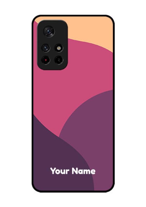 Xiaomi Redmi Note 11T 5G Custom Glass Phone Case - Mixed Multi-colour abstract art Design