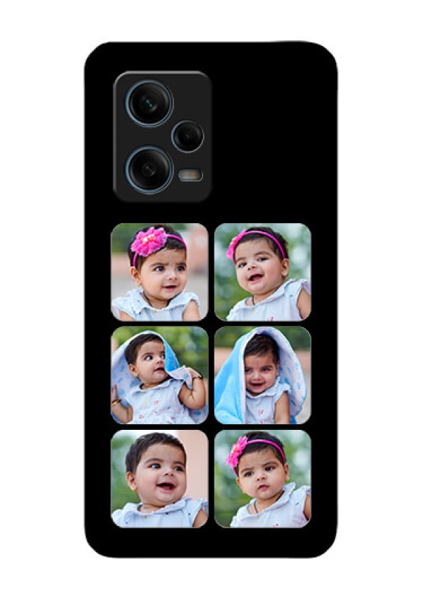 Xiaomi Redmi Note 12 Pro 5G Photo Printing on Glass Case - Multiple Pictures Design