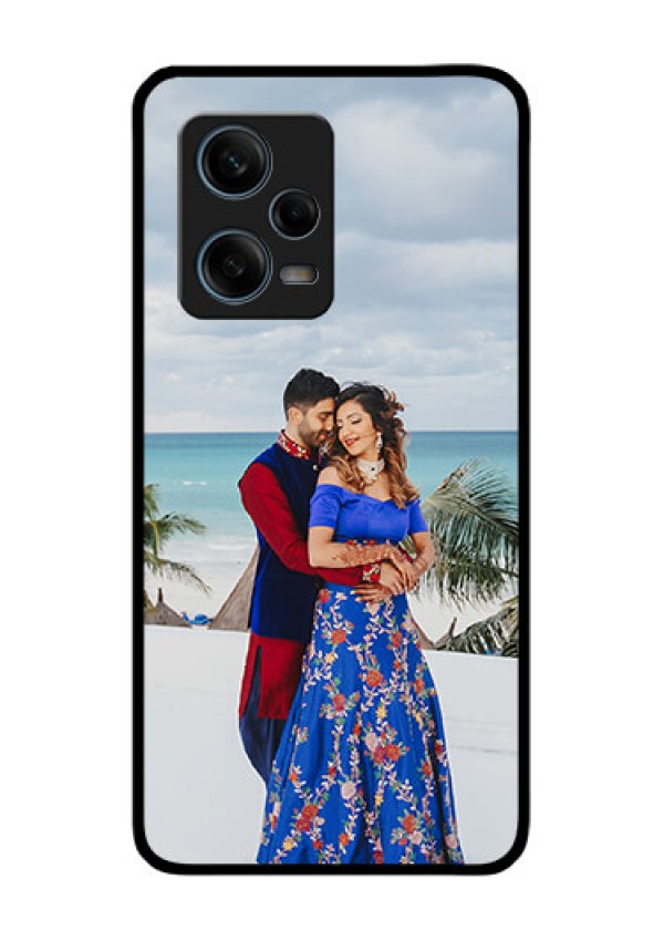 Xiaomi Redmi Note 12 Pro 5G Photo Printing on Glass Case - Upload Full Picture Design