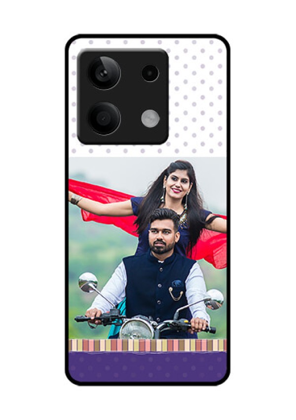 Xiaomi Redmi Note 13 5G Custom Glass Phone Case - Cute Family Design