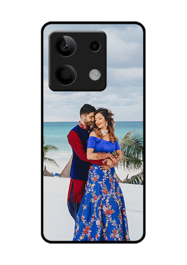 Xiaomi Redmi Note 13 5G Custom Glass Phone Case - Upload Full Picture Design