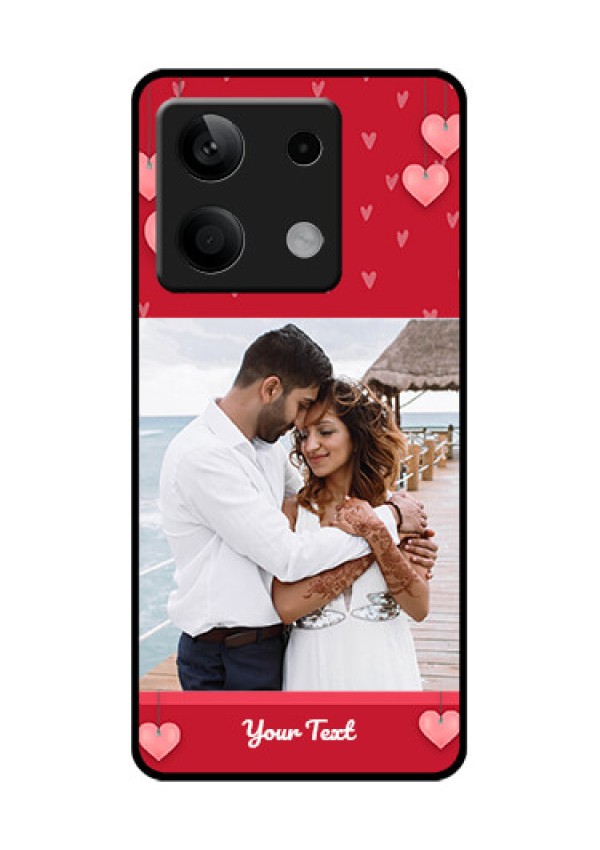 Xiaomi Redmi Note 13 5G Custom Glass Phone Case - Valentines Day Design