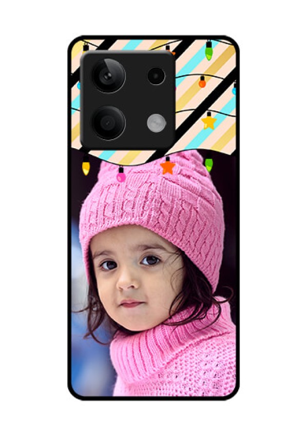 Xiaomi Redmi Note 13 5G Custom Glass Phone Case - Lights Hanging Design