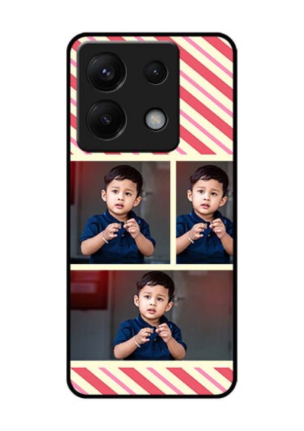 Xiaomi Redmi Note 13 Pro 5G Custom Glass Phone Case - Picture Upload Mobile Case Design