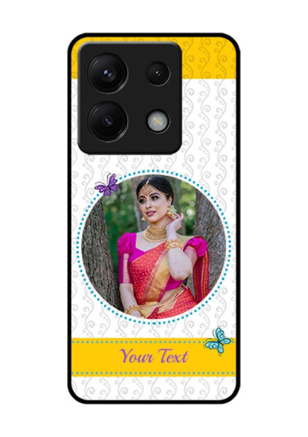 Xiaomi Redmi Note 13 Pro 5G Custom Glass Phone Case - Girls Premium Case Design