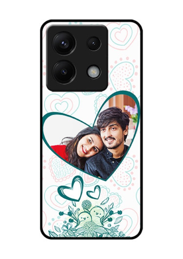Xiaomi Redmi Note 13 Pro 5G Custom Glass Phone Case - Premium Couple Design