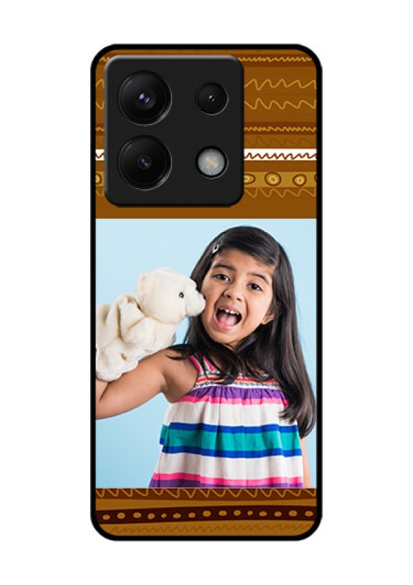 Xiaomi Redmi Note 13 Pro 5G Custom Glass Phone Case - Friends Picture Upload Design
