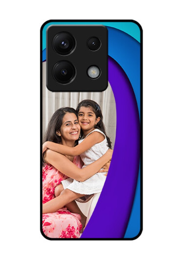 Xiaomi Redmi Note 13 Pro 5G Custom Glass Phone Case - Simple Pattern Design