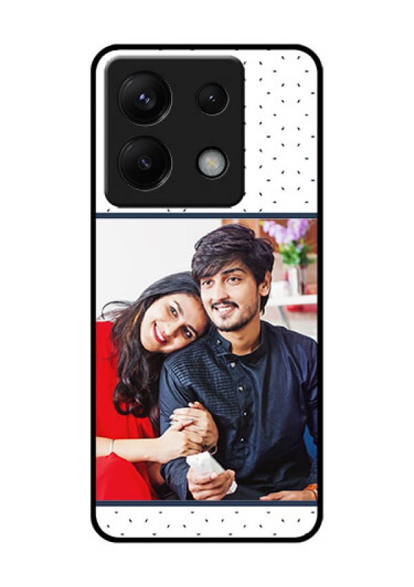 Xiaomi Redmi Note 13 Pro 5G Custom Glass Phone Case - Premium Dot Design