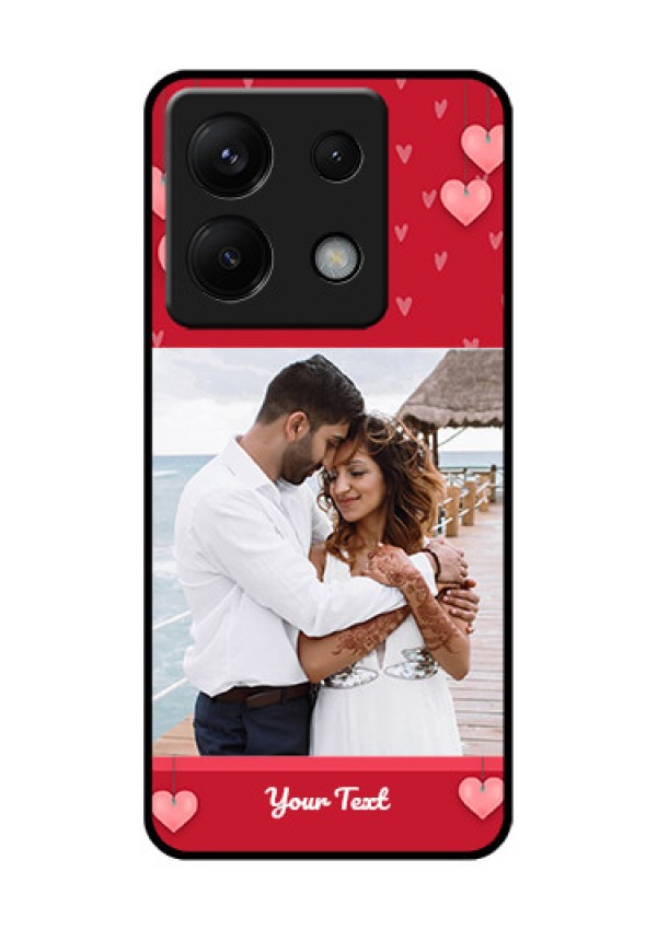 Xiaomi Redmi Note 13 Pro 5G Custom Glass Phone Case - Valentines Day Design
