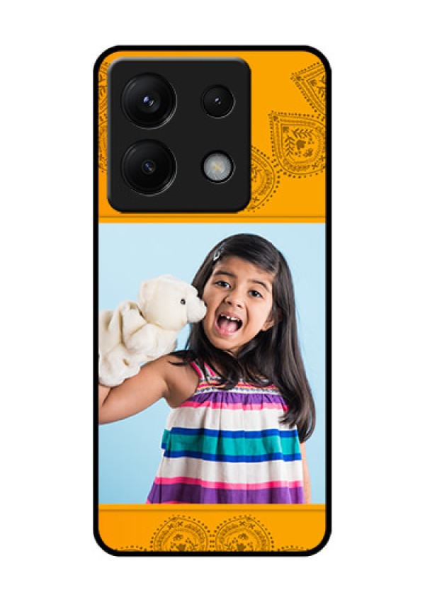 Xiaomi Redmi Note 13 Pro 5G Custom Glass Phone Case - Photo Wedding Design