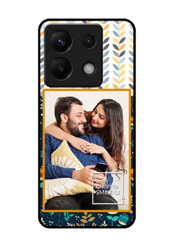 Xiaomi Redmi Note 13 Pro 5G Custom Glass Phone Case - Pattern Design