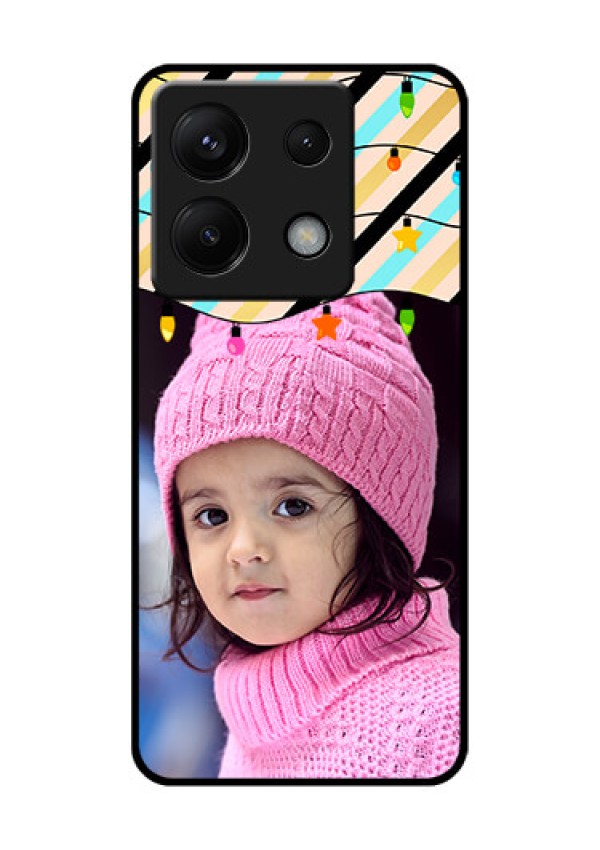Xiaomi Redmi Note 13 Pro 5G Custom Glass Phone Case - Lights Hanging Design