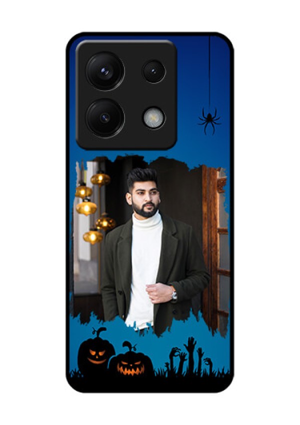 Xiaomi Redmi Note 13 Pro 5G Custom Glass Phone Case - With Pro Halloween Design