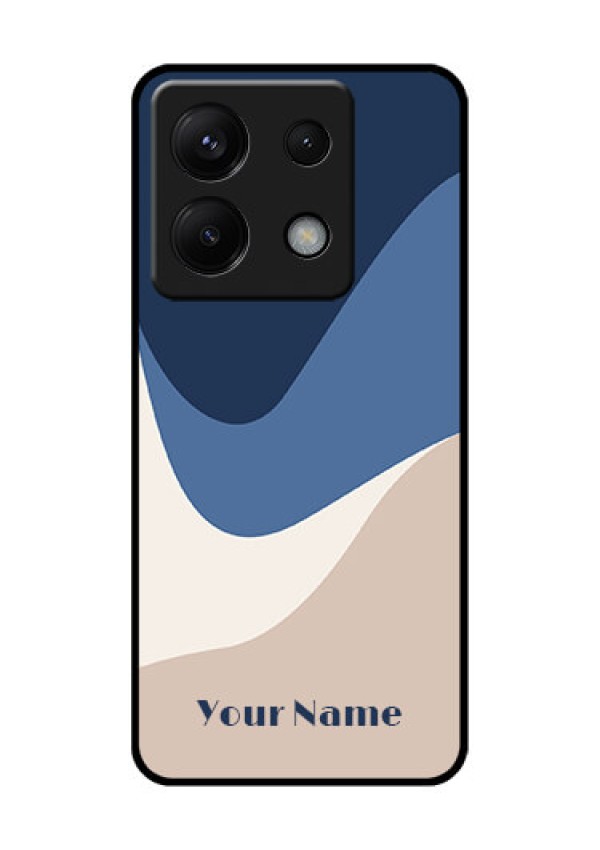 Xiaomi Redmi Note 13 Pro 5G Custom Glass Phone Case - Abstract Drip Art Design