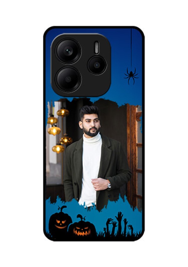 Redmi Note 14 5G Custom Glass Phone CaseWith Pro Halloween Design