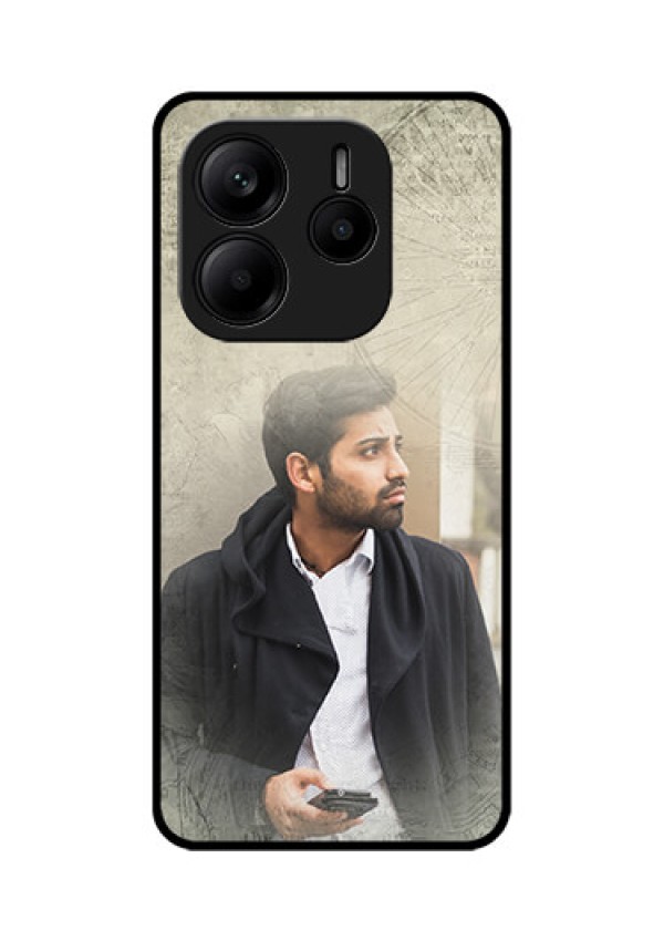 Redmi Note 14 5G Custom Glass Phone CaseWith Vintage Design