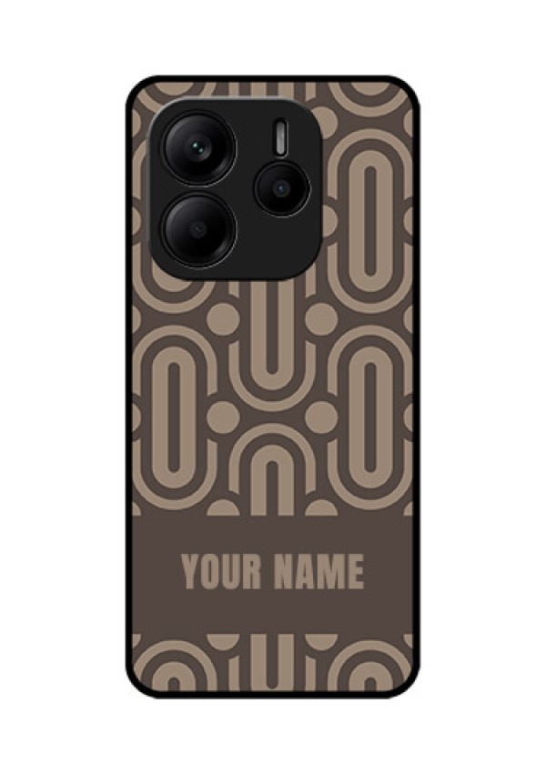 Redmi Note 14 5G Custom Glass Phone CaseCaptivating Zero Pattern Design
