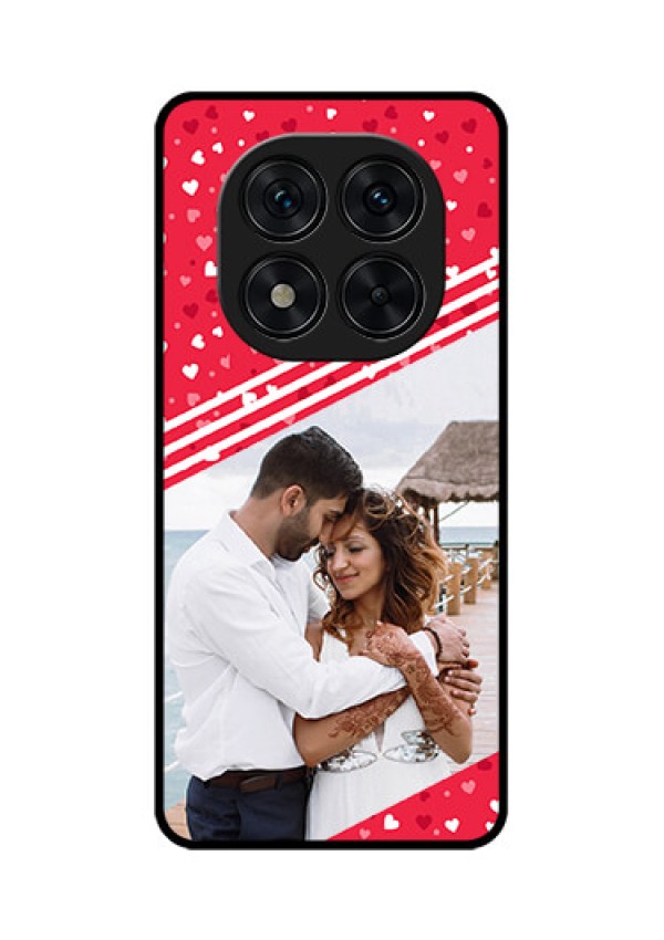 Redmi Note 14 Pro 5G Custom Glass Phone CaseValentines Gift Design