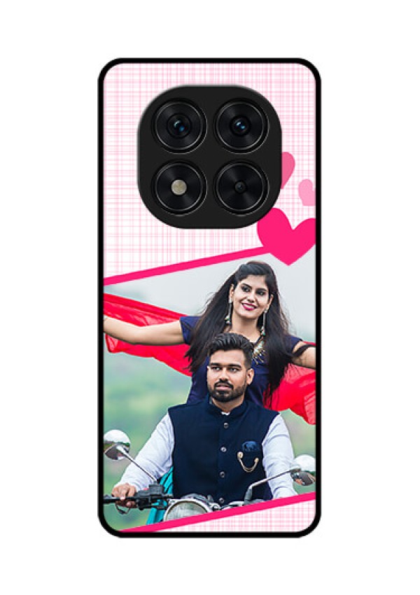 Redmi Note 14 Pro 5G Custom Glass Phone CaseLove Shape Heart Design