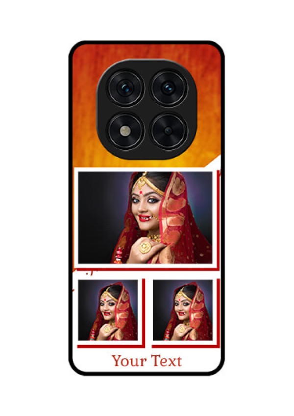 Redmi Note 14 Pro 5G Custom Glass Phone CaseWedding Memories Design