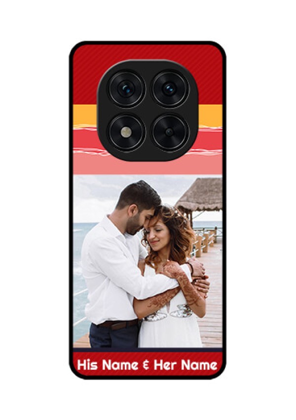 Redmi Note 14 Pro 5G Custom Glass Phone CaseColorful Case Design