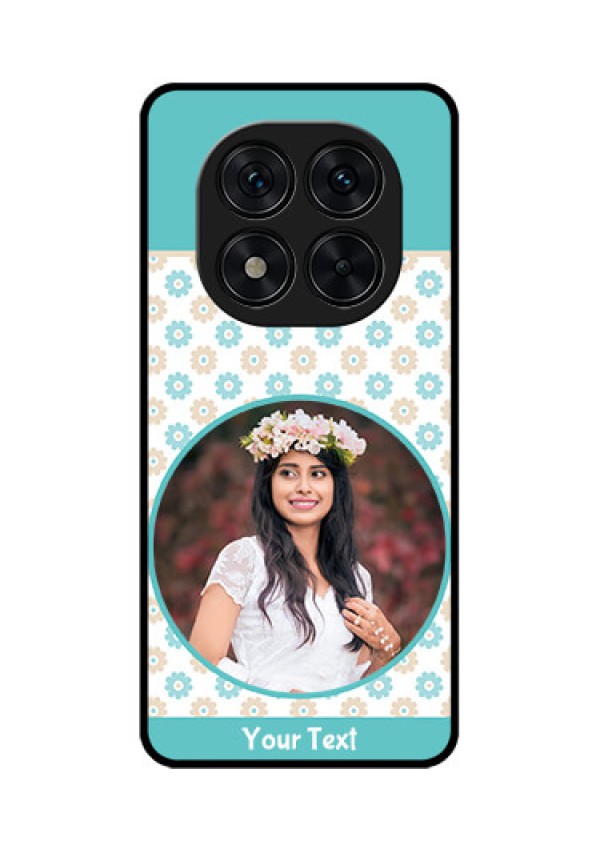Redmi Note 14 Pro 5G Custom Glass Phone CaseBeautiful Flowers Design