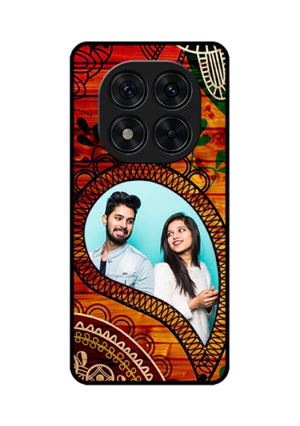 Redmi Note 14 Pro 5G Custom Glass Phone CaseAbstract Colorful Design