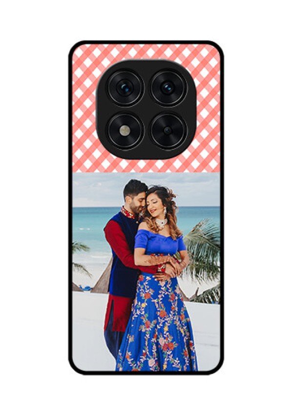 Redmi Note 14 Pro 5G Custom Glass Phone CasePink Pattern Design