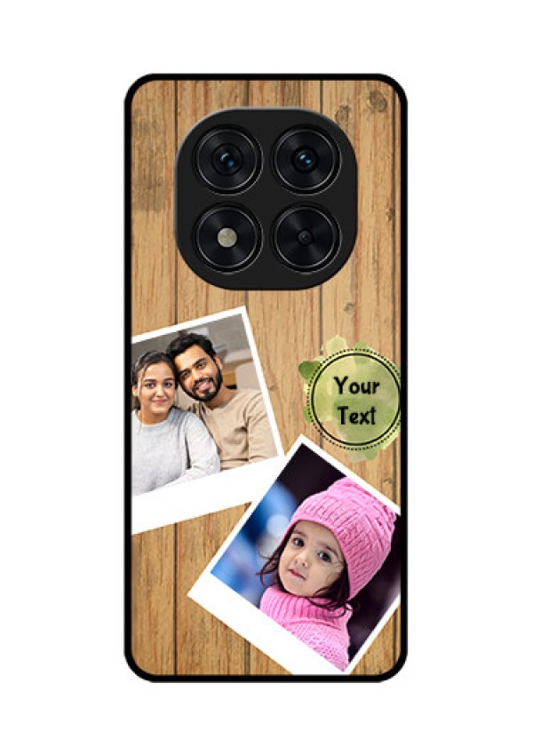 Redmi Note 14 Pro 5G Custom Glass Phone CaseWooden Texture Design
