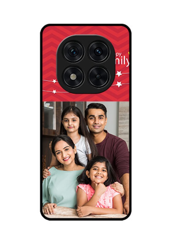 Redmi Note 14 Pro 5G Custom Glass Phone CaseHappy Family Design